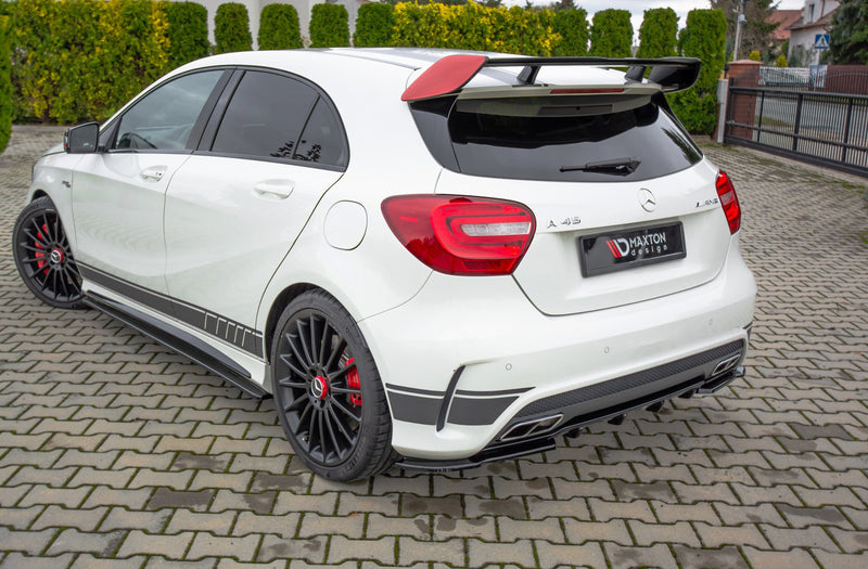 Maxton Design SPLITTER / HECKANSATZ Mercedes A45 AMG W176