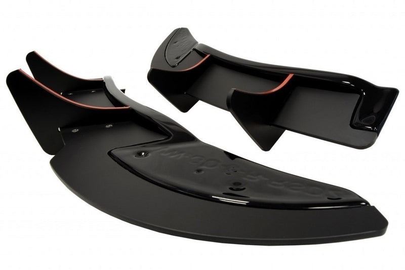 Maxton Design HECK DIFFUSOR SEITE L + R VW GOLF VI R (CNC)