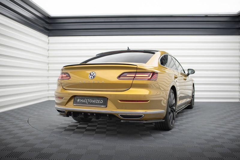 Maxton Design HECK DIFFUSOR SEITE L + R Volkswagen Arteon R-Line
