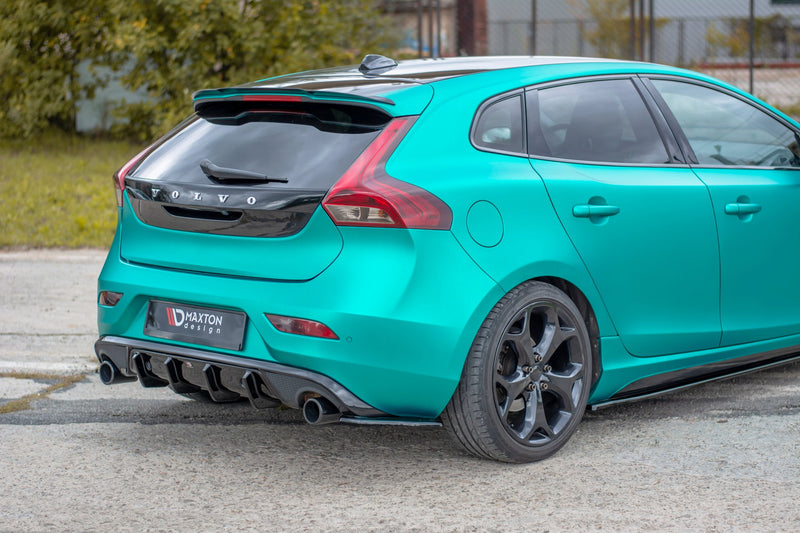 Maxton Design SPLITTER / HECKANSATZ Volvo V40 R-design