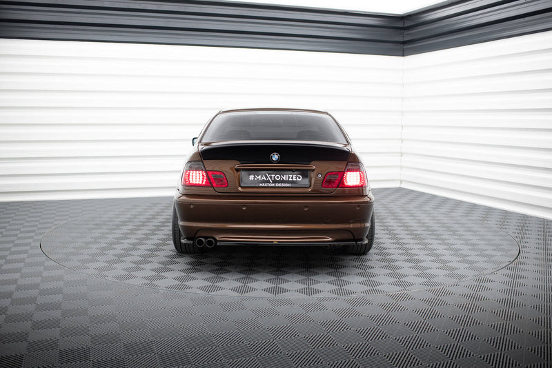 Maxton Design HECKSPOILER / KOFFERRAUMDECKEL ERWEITERUNG BMW 3 E46 COUPE  < M3 CSL LOOK > (ZUM MALEN)