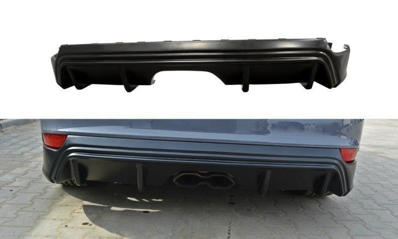 Maxton Design Heckansatz passend für Ford Focus ST Mk3 Facelift RS-Look