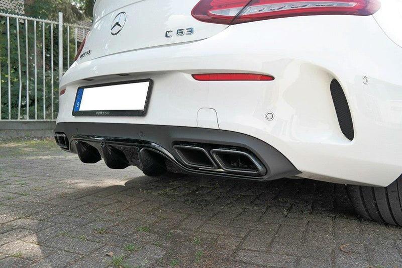 Maxton Design Rear Spoiler for Mercedes C-Class C205 63 AMG Coupe