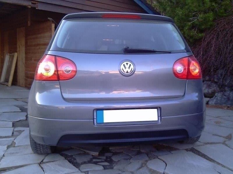 Maxton Design HECKSANSATZ VW GOLF V GTI EDITION 30 (ohne Auspuffloch, für standard Auspuff)