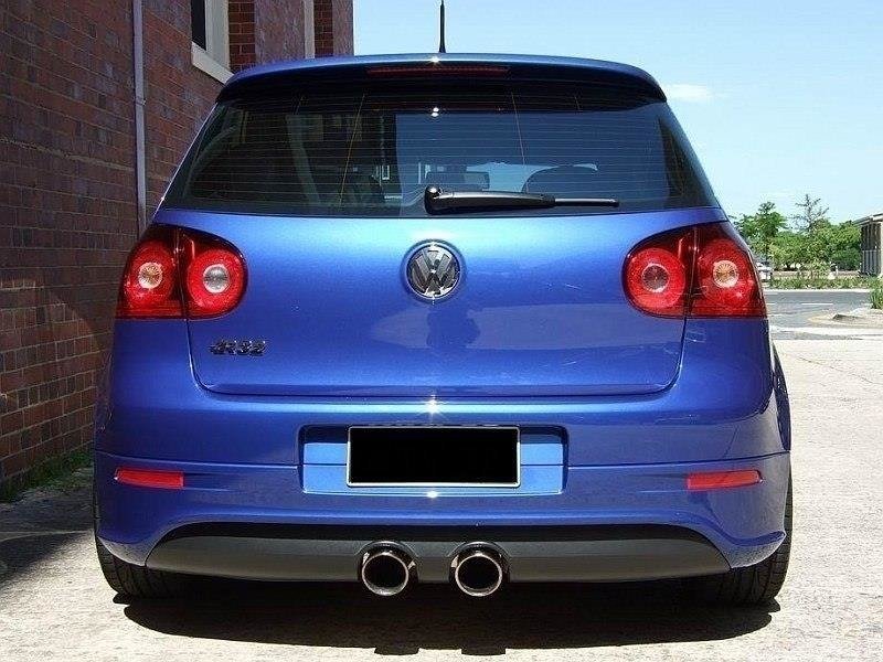 Maxton Design HECKANSATZ VW GOLF V R32 (mit 2 Auspufflöchern, für R32 Auspuff)