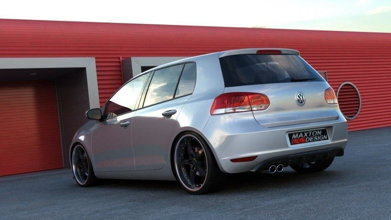 Maxton Design HECKANSATZ VW GOLF VI MIT 1 AUSPUFF
