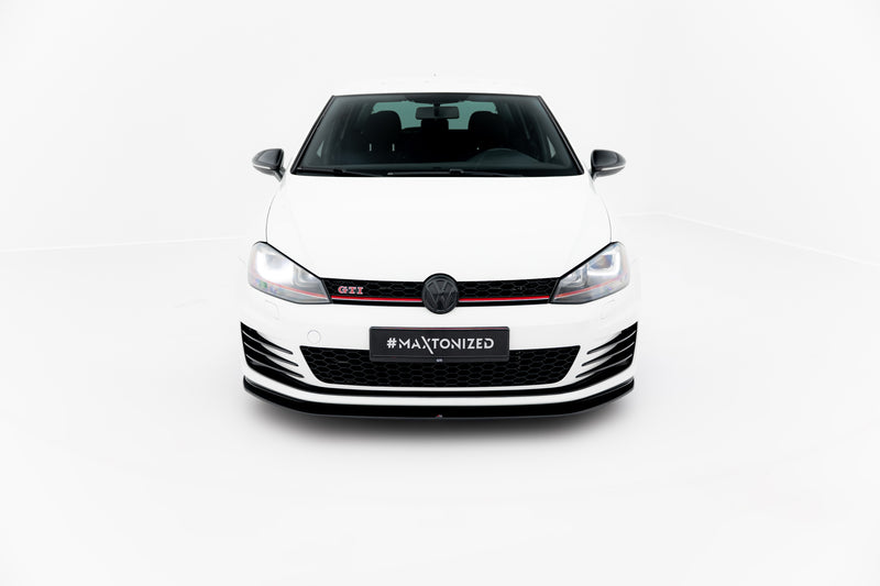 Maxton Design FRONT SPORT DIFFUSOR VW Golf 7 GTI