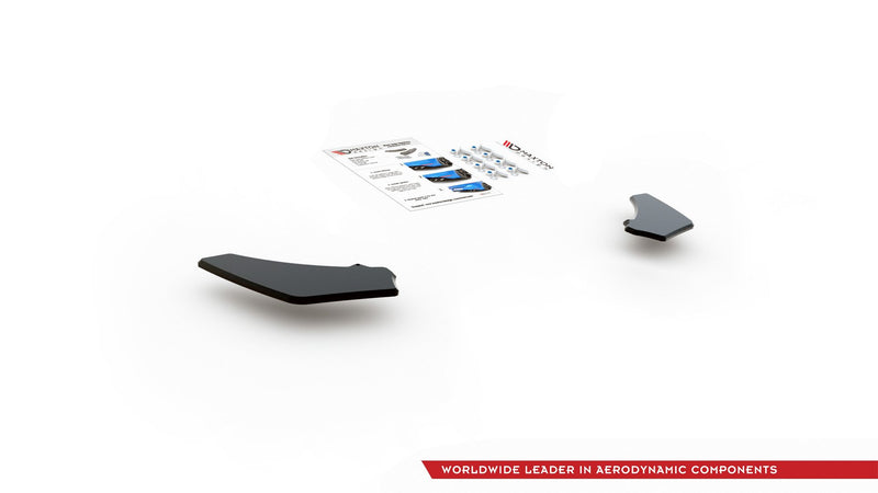 Maxton Design HECK DIFFUSOR SEITE L + R V.2 VW Golf 7 GTI