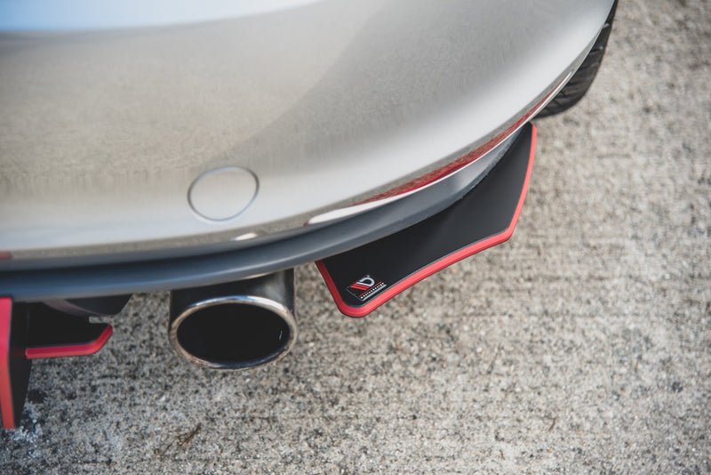 Maxton Design HECK DIFFUSOR SEITE L + R V.2 VW Golf 7 GTI