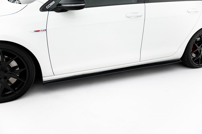 Maxton Design SPORT SIDE SKIRT DIFFUSER VW Golf 7 GTI
