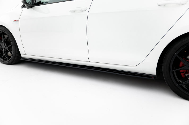 Maxton Design SPORT SIDE SKIRT DIFFUSER VW Golf 7 GTI