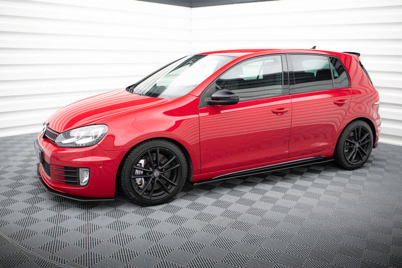 Maxton Design Racing Durability Side Skirts Diffuser Volkswagen Golf GTI Mk6