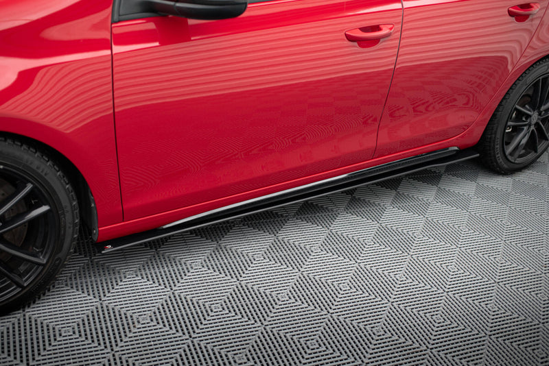 Maxton Design Racing Durability Side Skirts Diffuser Volkswagen Golf GTI Mk6