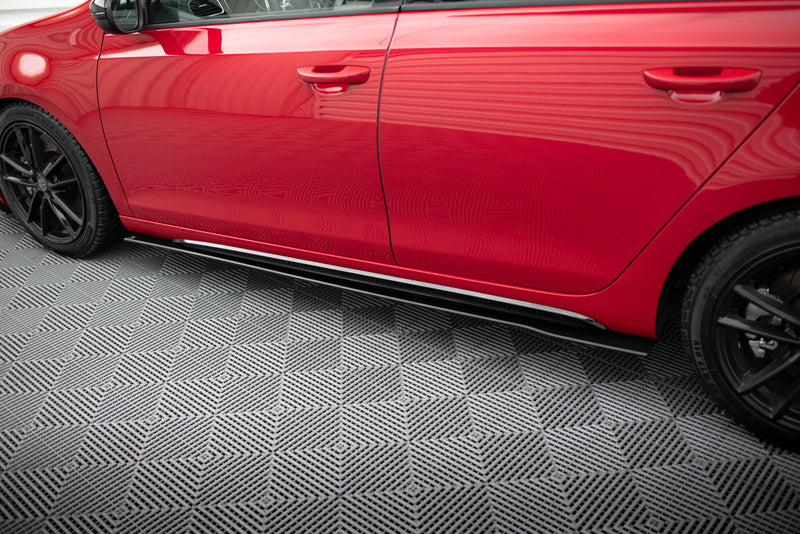 Maxton Design Racing Durability Side Skirts Diffuser Volkswagen Golf GTI Mk6
