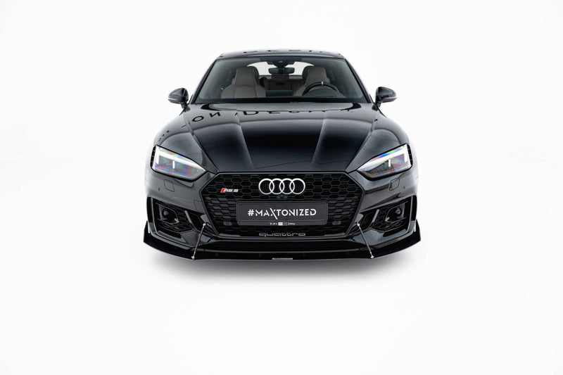Maxton Design Sport Front Diffuser V.2 Audi RS5 Coupe / Sportback F5