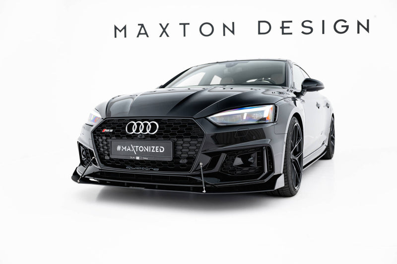 Maxton Design Sport Front Diffuser V.2 Audi RS5 Coupe / Sportback F5