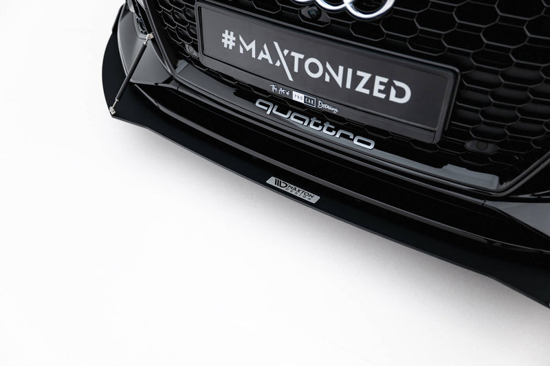 Maxton Design Sport Front Diffuser V.2 Audi RS5 Coupe / Sportback F5