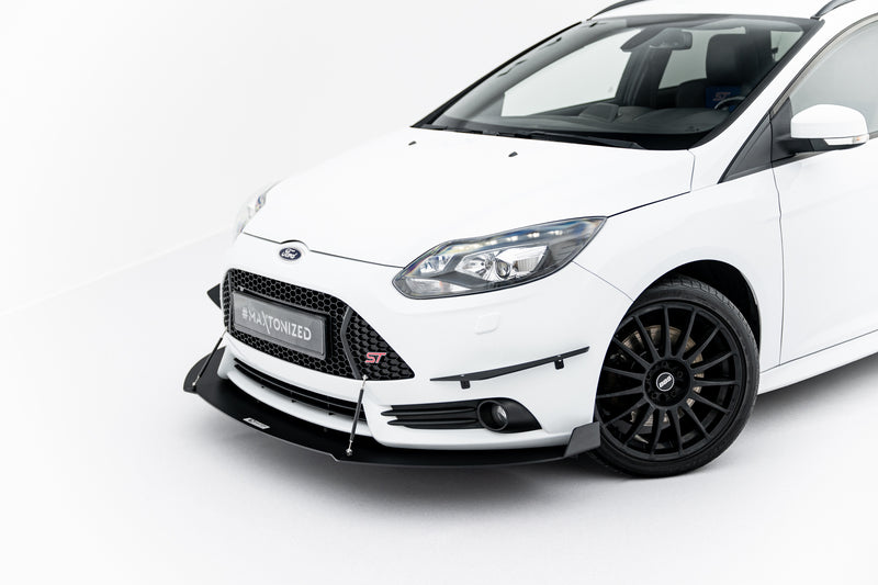 Maxton Design Sport Front Diffusor V.2 Ford Focus ST Mk3