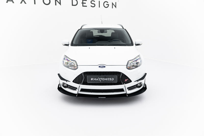 Maxton Design Sport Front Diffusor V.2 Ford Focus ST Mk3