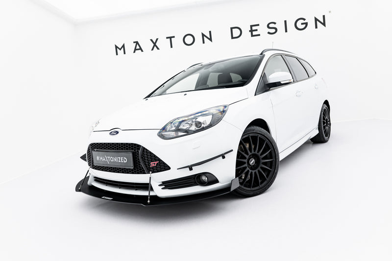 Maxton Design Sport Front Diffusor V.2 Ford Focus ST Mk3