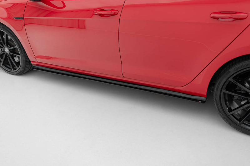 Maxton Design Sport Side Skirts Diffuser VW Golf 7 R / R-Line Facelift