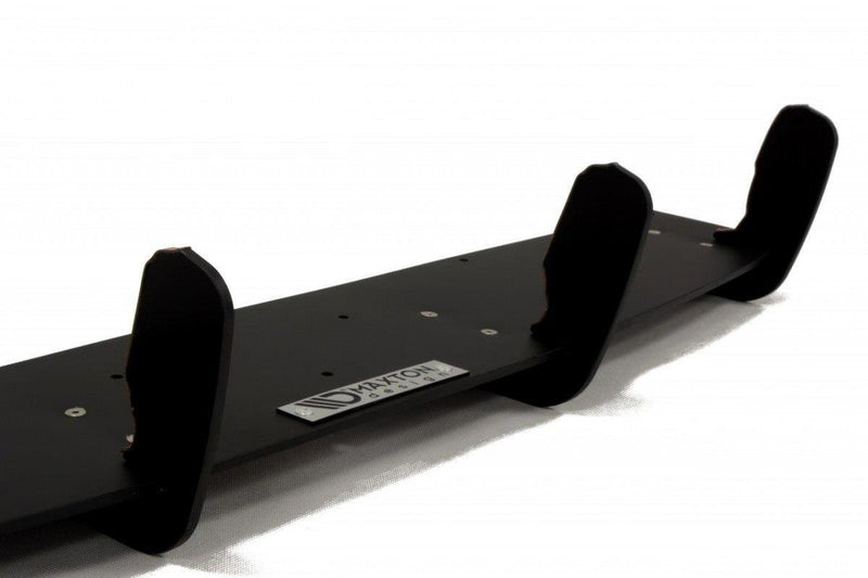 Maxton Design rear apron &amp; rear diffuser side for Audi A6 S-Line C7 (exhaust pipe 1x2)