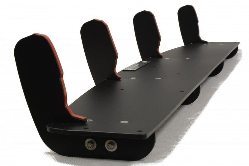 Maxton Design rear apron &amp; rear diffuser side for Audi A6 S-Line C7 (exhaust pipe 1x2)