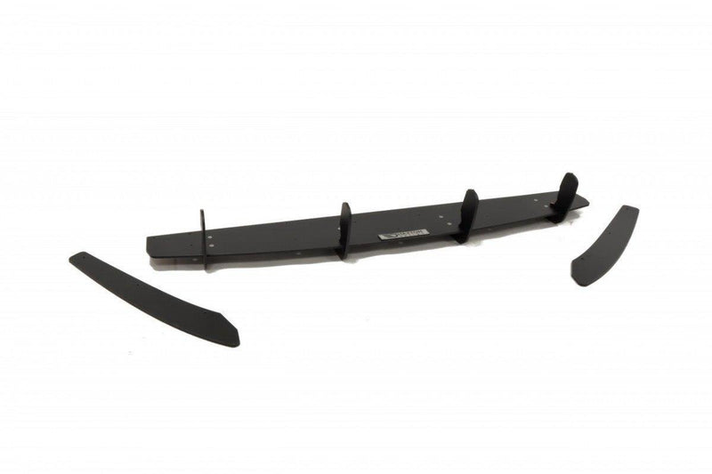 Maxton Design rear apron &amp; rear diffuser side for Audi A6 S-Line C7 (exhaust pipe 2x1)