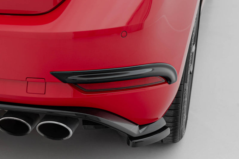 Maxton Design Hintere Rahmen Für Leuchten Volkswagen Golf R / R-Line Mk7 Facelift