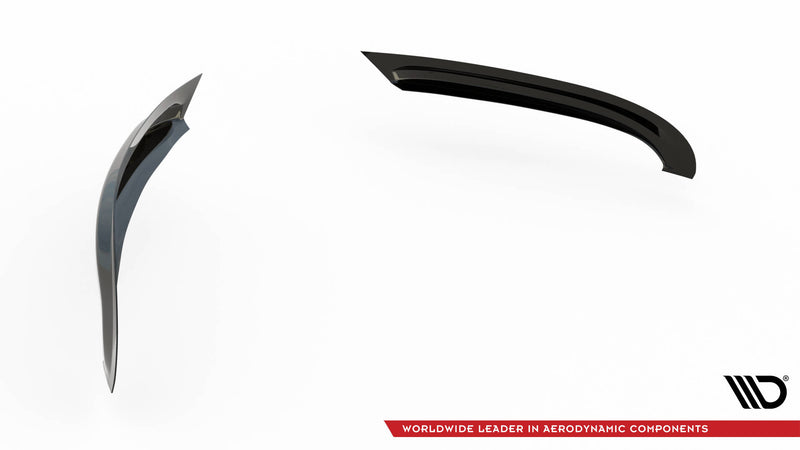 Maxton Design Hintere Rahmen Für Leuchten Volkswagen Golf R / R-Line Mk7 Facelift