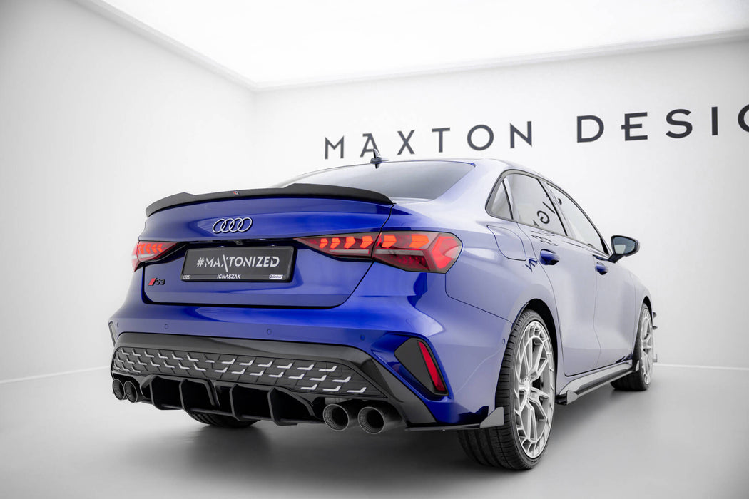 Maxton Design Rear Side Flaps Audi S3 Sedan 8Y Facelift