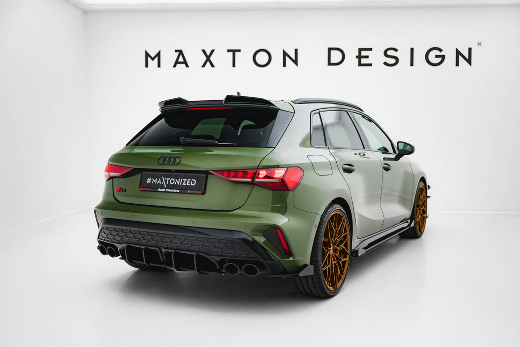 Maxton Design Rear Side Flaps Audi S3 Sportback 8Y Facelift
