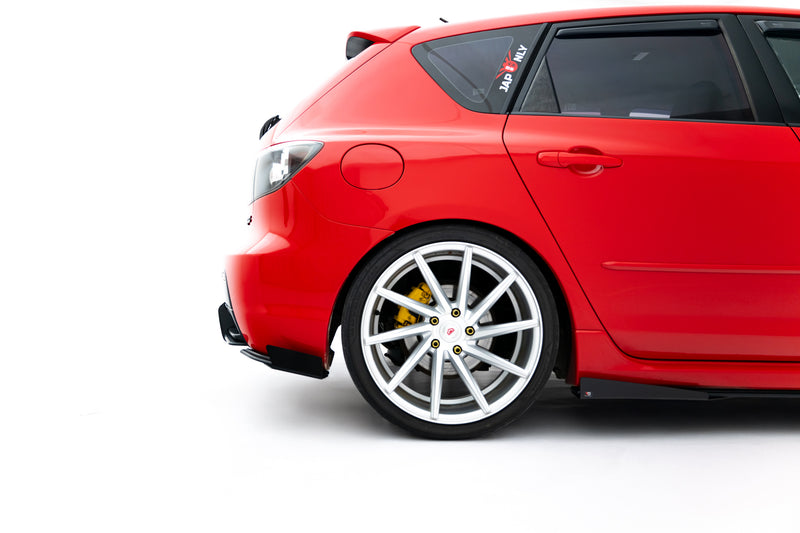 Maxton Design Rear Side Flaps Mazda 3 MPS Mk1 EU Version