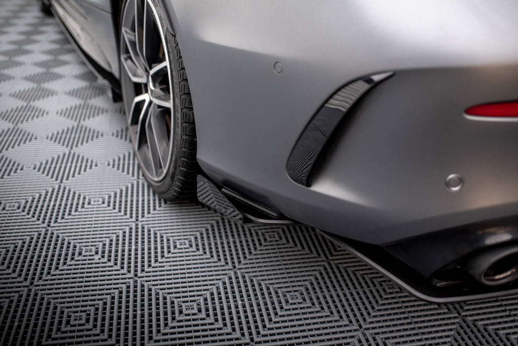 Maxton Design Rear Side Flaps Mercedes-AMG C43 Coupe / Cabrio C205  Facelift / A205 Facelift