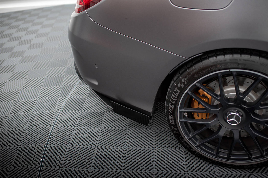 Maxton Design Rear Side Flaps Mercedes-AMG C63 Sedan / Estate W205 Facelift
