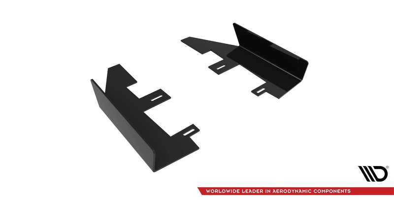 Maxton Design Rear Side Flaps Mercedes-AMG C63 Sedan / Estate W205 Facelift