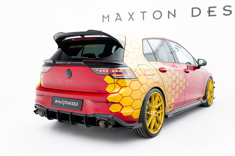 Maxton Design Rear Side Flaps Volkswagen Golf GTI Clubsport Mk8 Facelift