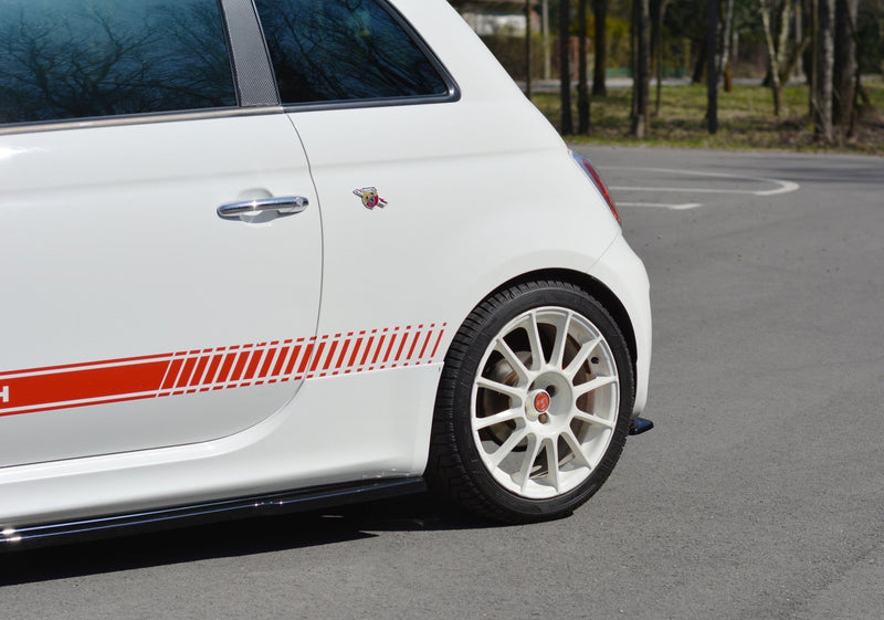 Maxton Design Heck Diffusor Seite Abarth 500 Mk1