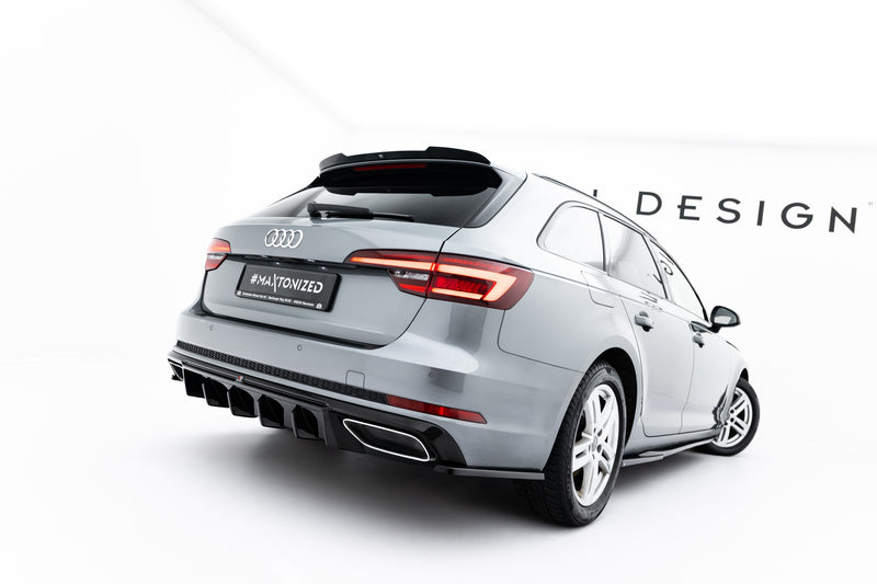 Maxton Design Rear Diffuser Side Audi A4 / A4 S-Line / S4 Sedan / Avant B9