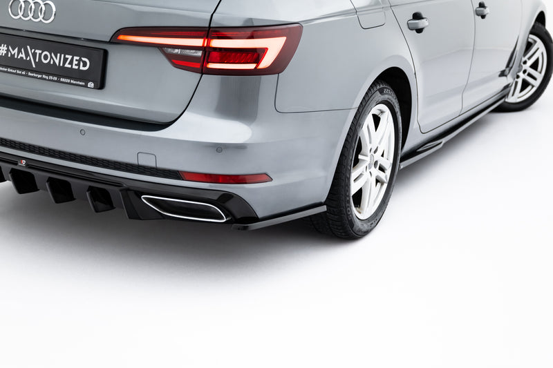 Maxton Design Rear Diffuser Side Audi A4 / A4 S-Line / S4 Sedan / Avant B9