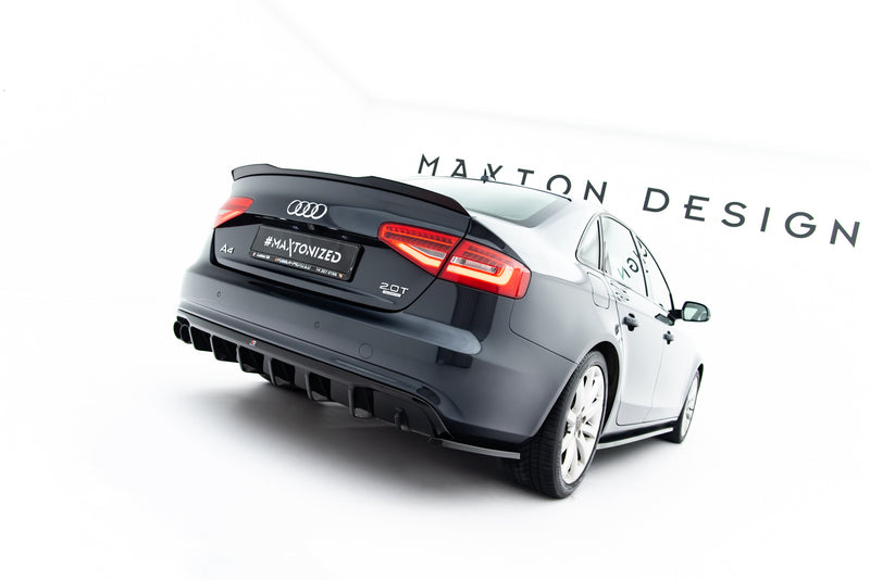 Maxton Design Rear Diffuser Sides Audi A4 B8 Facelift