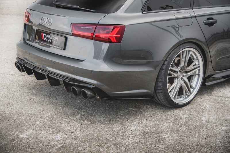 Maxton Design Heck Diffusor Seite Audi A6 / A6 C7 S-line/ S6 C7 Facelift