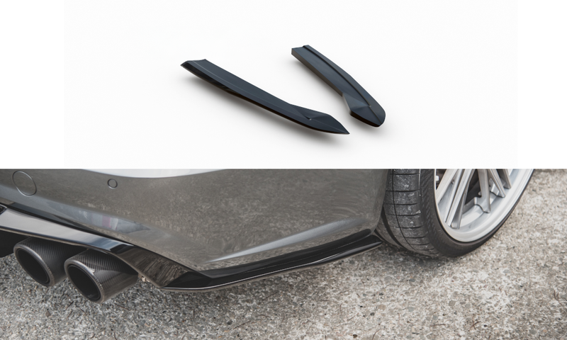 Maxton Design Heck Diffusor Seite Audi A6 / A6 C7 S-line/ S6 C7 Facelift
