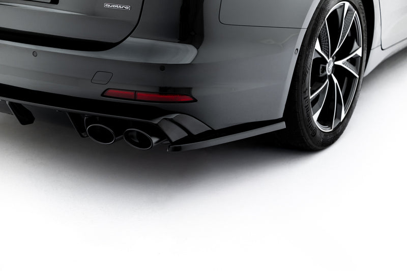 Maxton Design Rear Diffuser Sides Audi A6 Sedan / Avant C8 / C8 Facelift