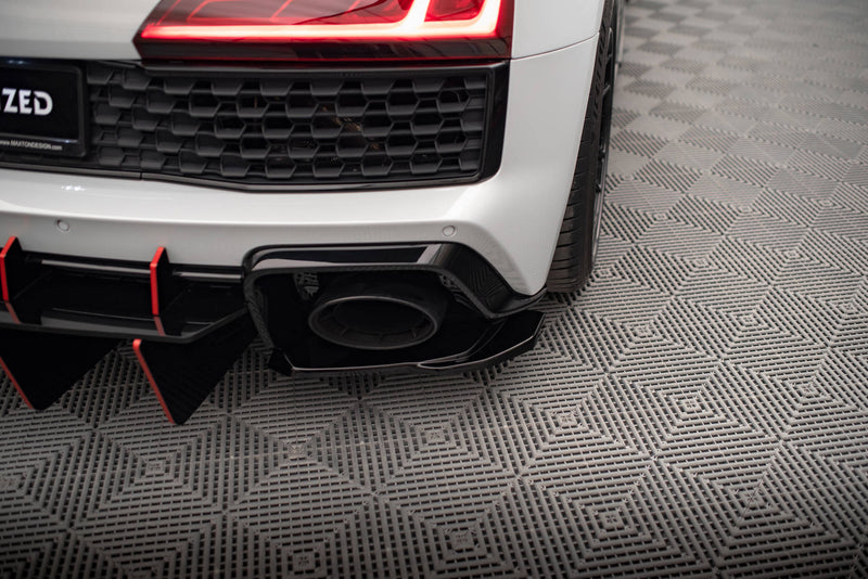 Maxton Design Heck Diffusor Seite Audi R8 Mk2 Facelift