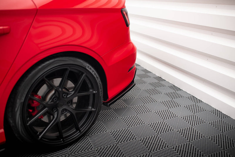 Maxton Design Heck Diffusor Seite Audi S3 Sedan 8V