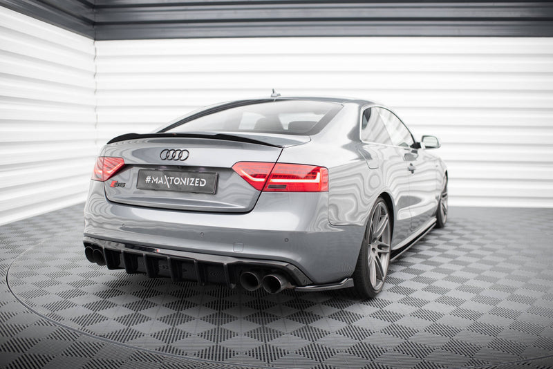 Maxton Design Heck Diffusor Seite Audi S5 / A5 S-Line Coupe 8T Facelift