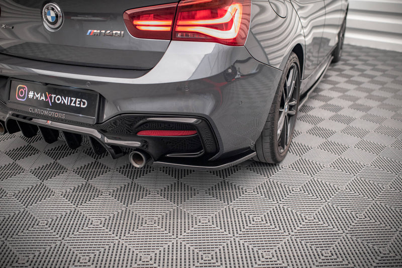 Maxton Design Heck Diffusor Seite BMW 1 F20 Facelift M-power