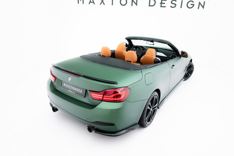 Maxton Design Rear Diffuser Side BMW 4 Convertible / Coupe F33 / F32