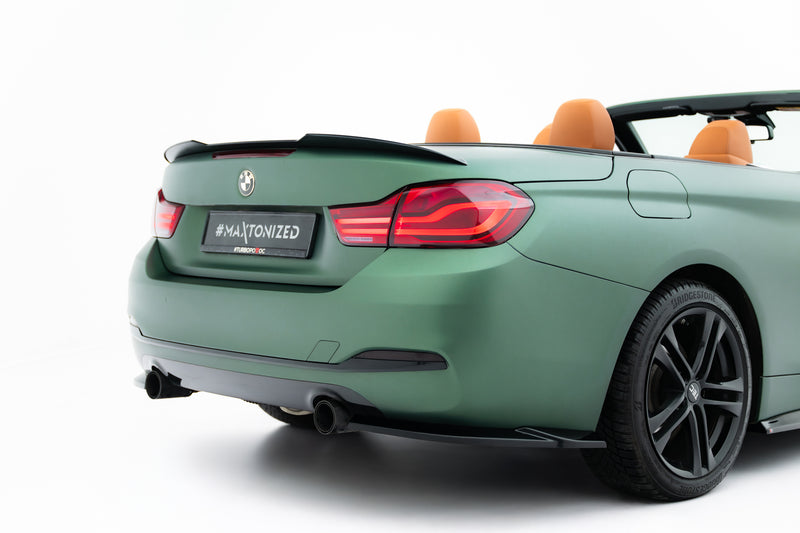 Maxton Design Rear Diffuser Side BMW 4 Convertible / Coupe F33 / F32